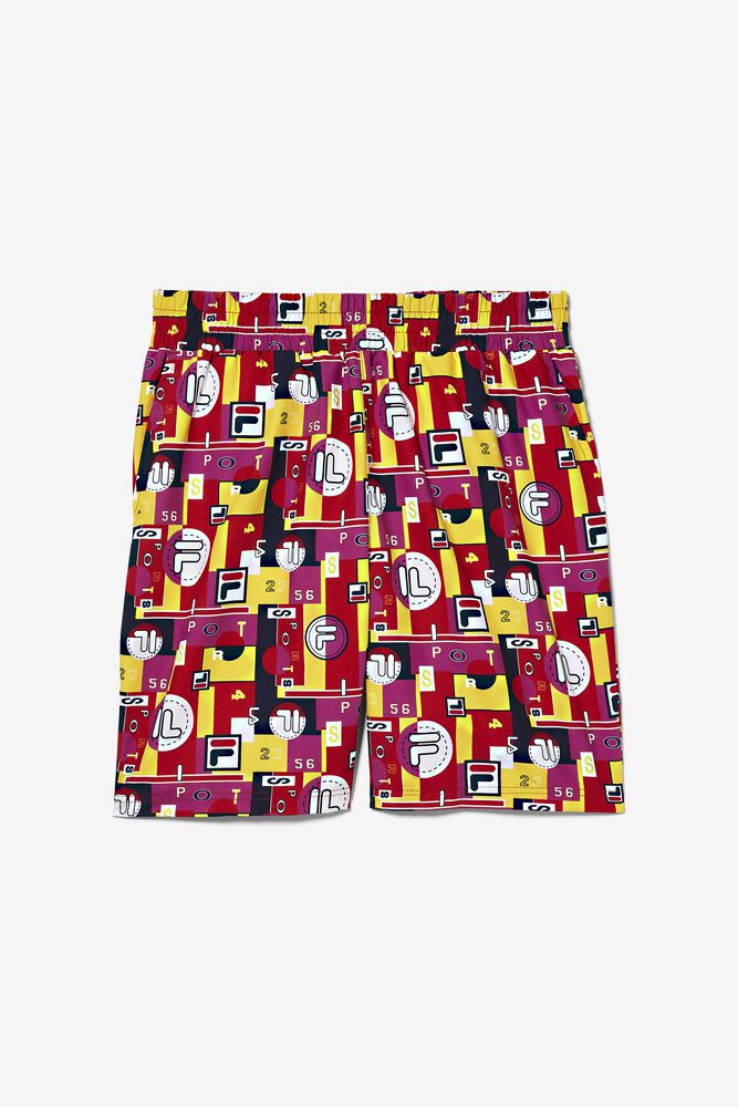 Fila Šortky Panske Keme Printed Swim Viacfarebný - OMFWQ8103